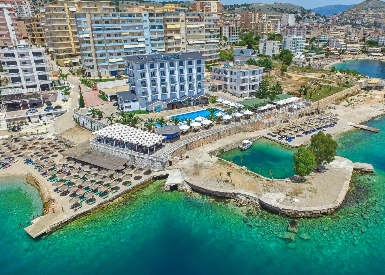 Wczasy Hotel Saranda Palace (Powr T Samolotem), Albania, Wczasy Letnie ...